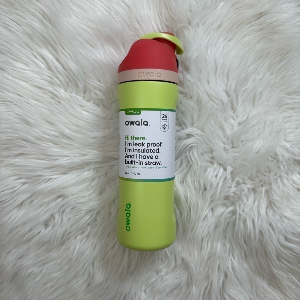 Owala Color Drop Limited Edition 24oz Flower Patch FreeSip